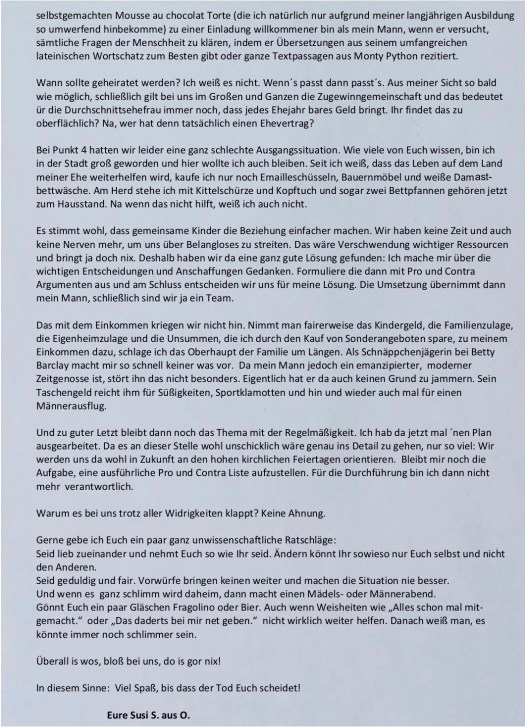 Die ultimativen Ehetipps