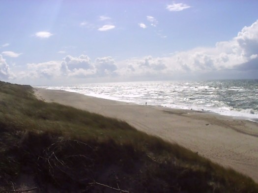 Strand an der dänischen Nordsee