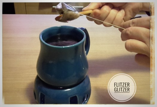 Thermonix während der Teezubereitung