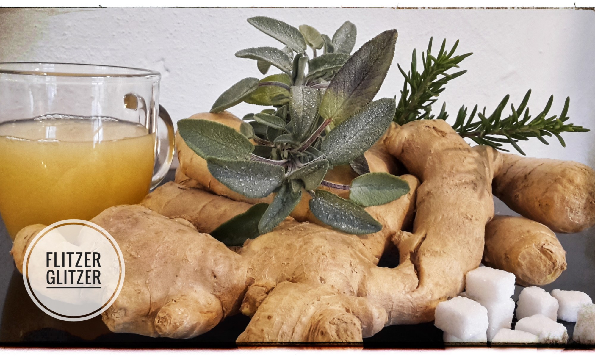 zutaten für Ingwersirup